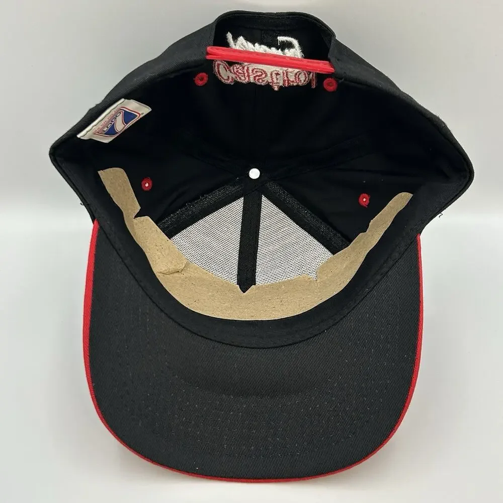 Vintage John Force Embroidered Castrol Racing SnapBack Truckers Cap Hat Logo 7